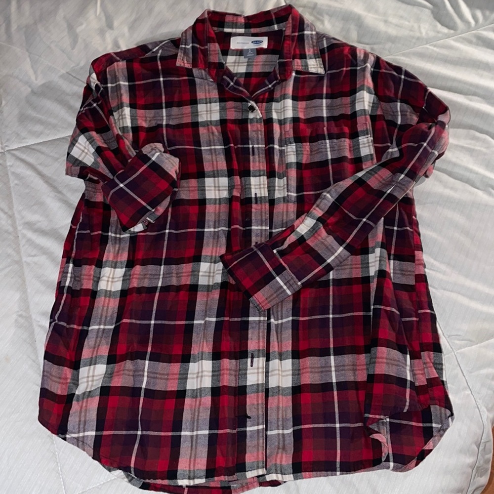 Flannel “Boyfriend” style